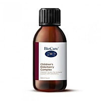 Biocare Children's Elderberry Complex, bazový sirup pre deti, komplex na imunitu, 150 ml