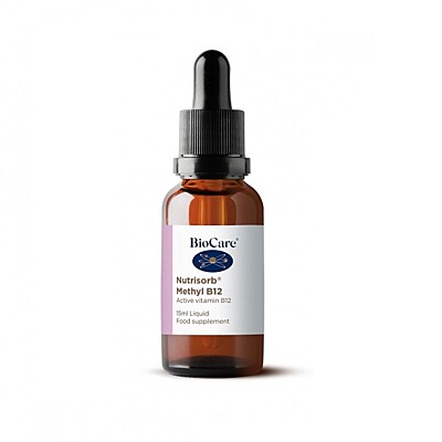 BioCare - B12 - vitamín B12 kapky v bioaktivní formě methylcobalaminu a adenosylcobalaminu