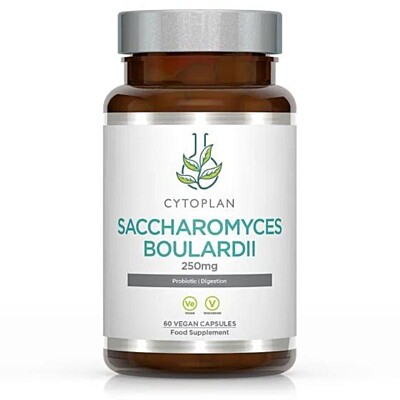 Cytoplan Saccharomyces Boulardii - 5 miliárd živých organizmov, 60 vegan kapsúl