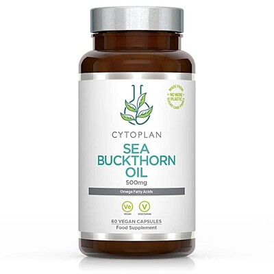 Cytoplan rakytníkový olej 500 mg, 60 vegan kapslí