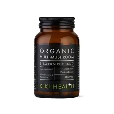 KIKI Health BIO Komplex extraktov z vitálnych húb, 60 kapsúl