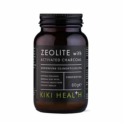 KIKI Health Zeolit + Aktivní uhlí, 60 g