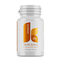 Kompava DLPA extra + vitamín B6 & C, 60 kapsúl