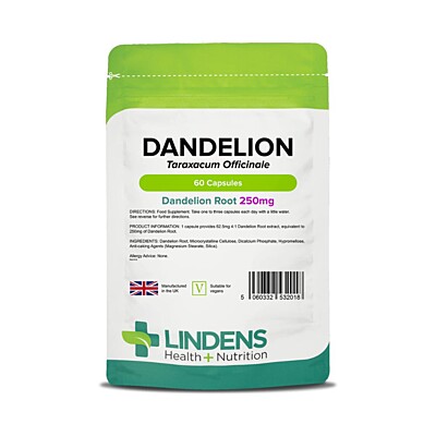 LINDENS Health + Nutrition Púpava 250 mg, 60 kapsúl