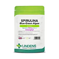 LINDENS Health + Nutrition Spirulina 500 mg, 90 tabliet