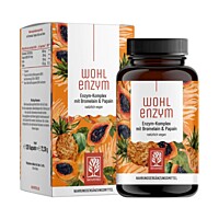 Naturtreu Prospěšný enzym - Selen, bromelain, papain a rutin, 120 kapslí