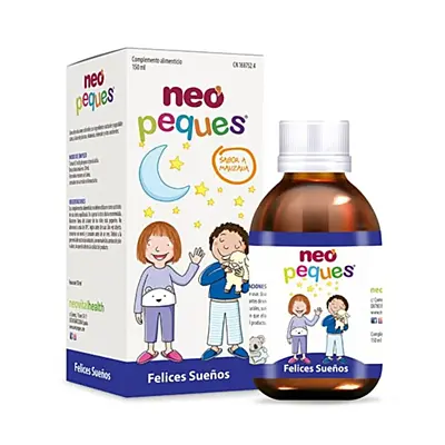 Neo Peques Sladké sny – Přírodní sirup pro děti s meduňkou, lípou, vitaminem B6 a hořčíkem, 150 ml