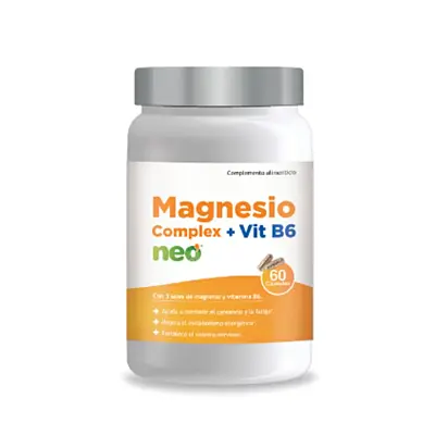 Neovital Health Hořčík + Vitamín B6 komplex, 60 kapslí