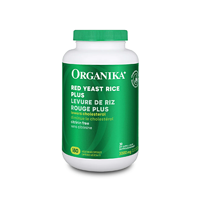 Organika Red Yeast Rice Plus – Fermentovaná červená ryža, 180 kapsúl