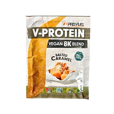 Profuel V-Protein 8K - vzorek Slaný karamel, 30 g