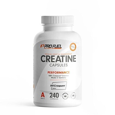 ProFuel Kreatin monohydrát 100% Creapure®, 240 kapslí 