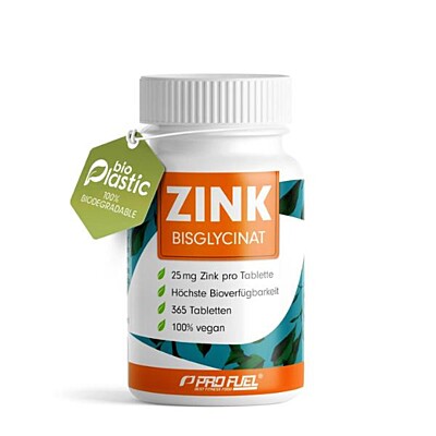 Profuel Zinok bisglycinát 25 mg, 365 tabliet