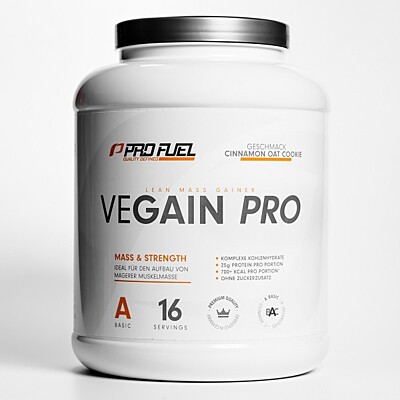 ProFuel VEGAIN PRO Gainer Skořicové cookie, 2200 g