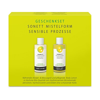 Sonett Přírodní dárková sada Citron Limba, 2 x 50 ml