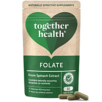 Together Health – Folát zo špenátu 400 mcg, 30 kapsúl