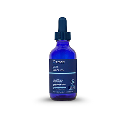 Trace Minerals Iontový Vápník + Stopové minerály ConcenTrace®, 59 ml