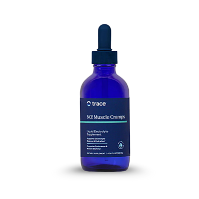 Trace Minerals NO! Muscle Cramps – Elektrolyty na podporu svalov , 120 ml