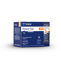 Trace Minerals Power Pak – Šumivý elektrolytický nápoj bez cukru (Citrus), 30 sáčkov