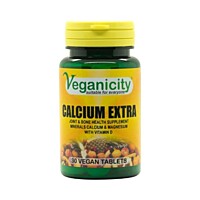 Veganicity Calcium Extra (vápník), 30 vegan tablet