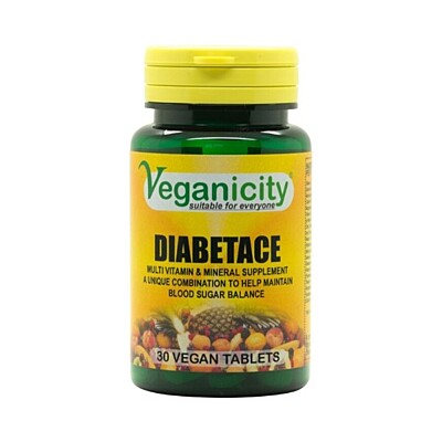 Veganicity DiabetACE - specializovaný multivitamin pro diabetiky 30 tablet
