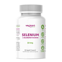 Vegmart Selen – L-Selenometionin 22 mg, 90 kapslí