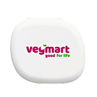 Vegmart PillBox – Zásobník na kapsle a tablety, bílý